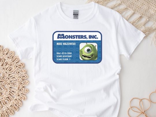 Mike Monsters Inc Shirt, Monsters Mike Shirt, Mike Wazowski Shirt, Monsters Inc Shirt