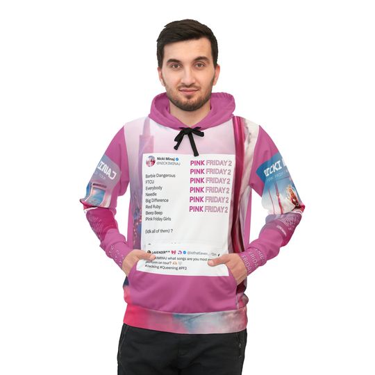 Nicki Minaj aspire Pink Friday 2 gag City concert Hoodie