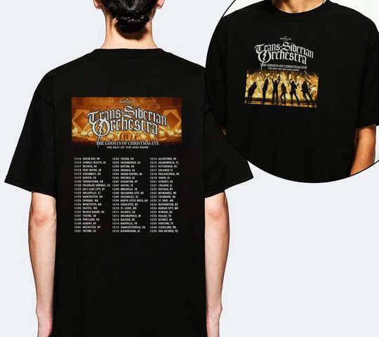 Trans-Siberian Orchestra The Ghost Of Christmas Eve Winter Tour 2022 T-Shirt