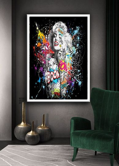 Marilyn Monroe Poster, Marilyn Monroe Print