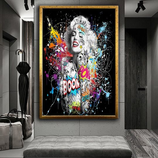 Marilyn Monroe Poster, Marilyn Monroe Print