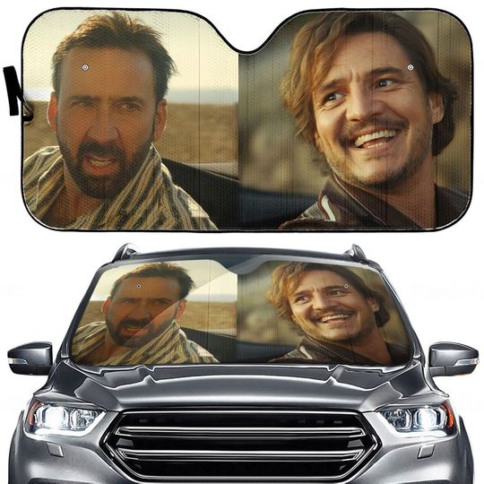 Pedro Pascal Car Sun Shade
