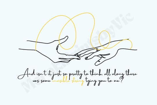 Invisible String Taylorr Swifts Poster