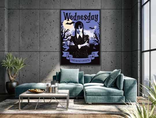 Wednesday Addams Wall Vertical Posters