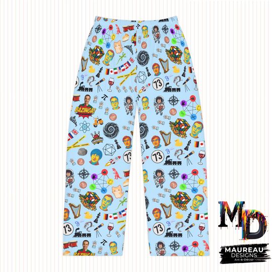 The Big Bang Theory Inspired Collage Women's Pajama Pants