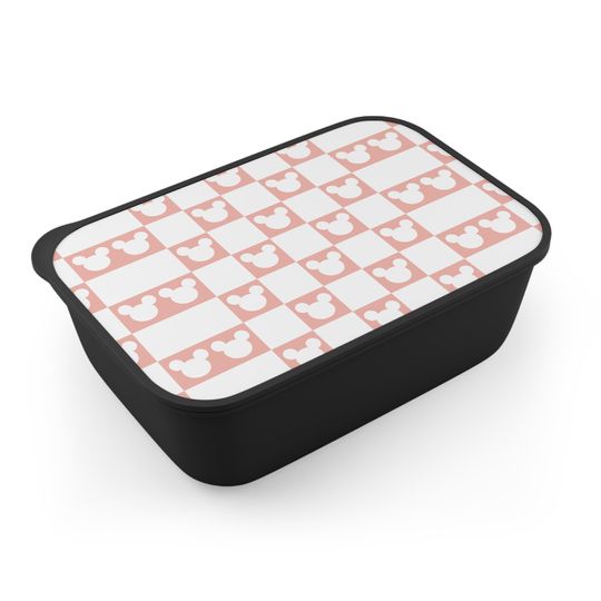 Pink Disney Logo-Inspired Bento Lunch Box