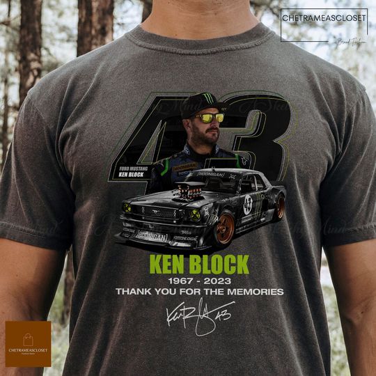 Remember Ken Block T-shirt, Ken Block Never Die Shirt