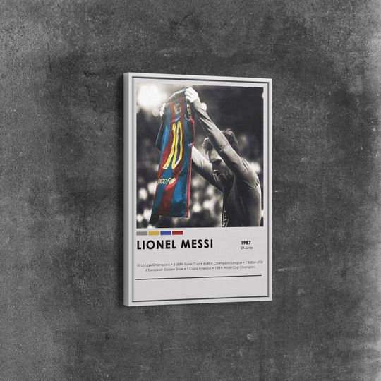 Messi Goat Poster