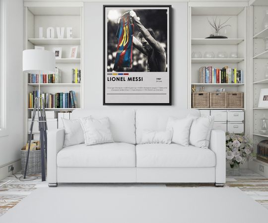 Messi Goat Poster