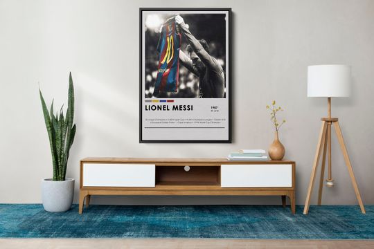 Messi Goat Poster