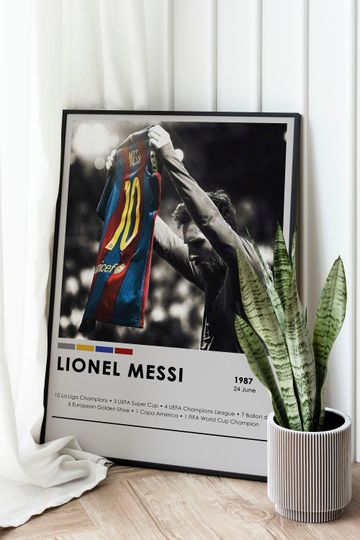 Messi Goat Poster