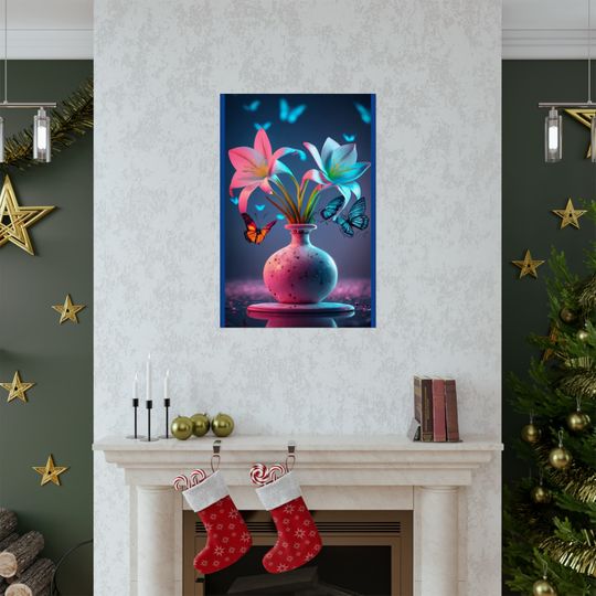 Magical Flower Premium Matte Vertical Posters