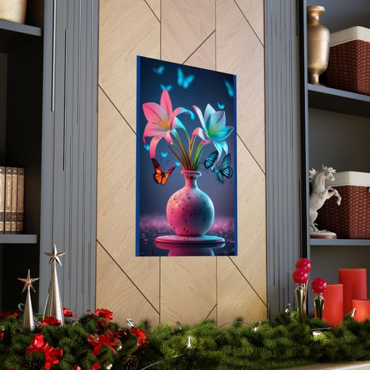 Magical Flower Premium Matte Vertical Posters