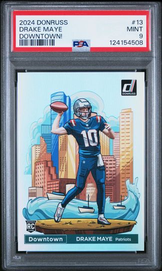 Drake Maye  Acylic Card