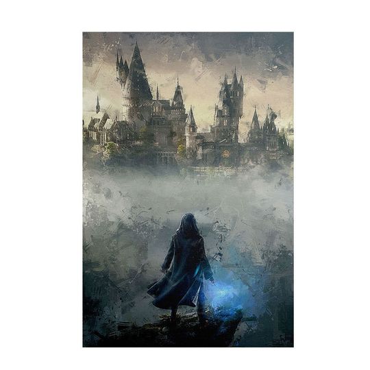 Hogwarts Legacy Painting Harry Potter Poster