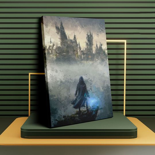 Hogwarts Legacy Painting Harry Potter Poster