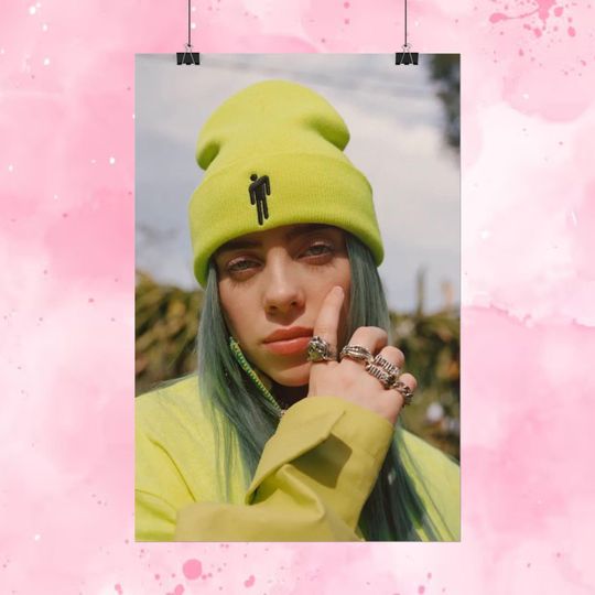 Billie Eilish Premium Matte Vertical Poster