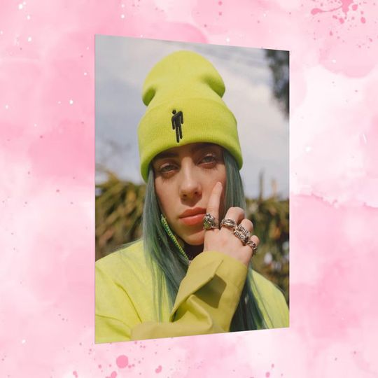 Billie Eilish Premium Matte Vertical Poster