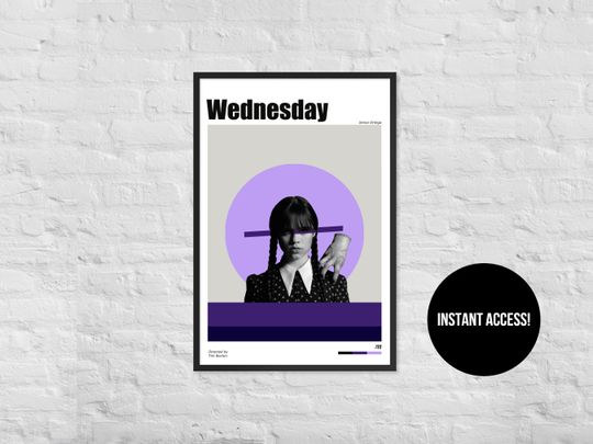 Wednesday Addams Vertical Posters