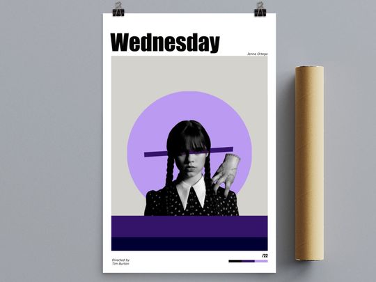 Wednesday Addams Vertical Posters