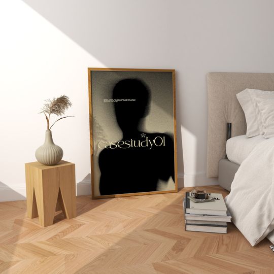 Daniel Caesar Poster - Case Study 01 Poster - Daniel Caesar Album Cover Poster