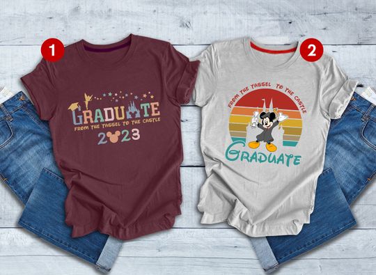 Mickey Graduation Shirt, Disney Graduate Shirt, Class of 2023 Shirt
