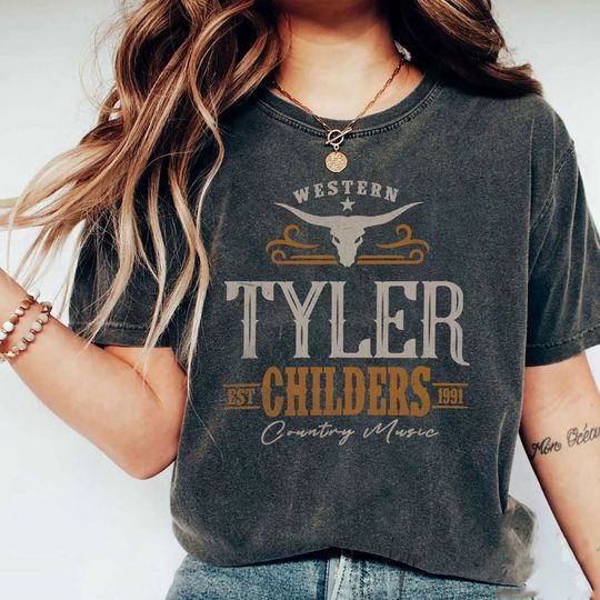 Vintage Tyler Childers EST 1991 T Shirt, Country Music