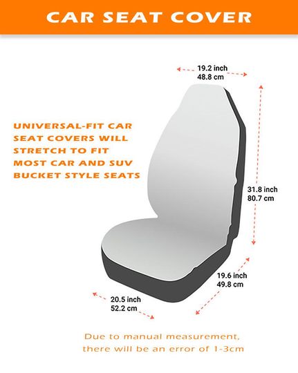 Rubber Duck Seat Covers, Funny Yellow Duck Print Front Seat Protectors for Jeep