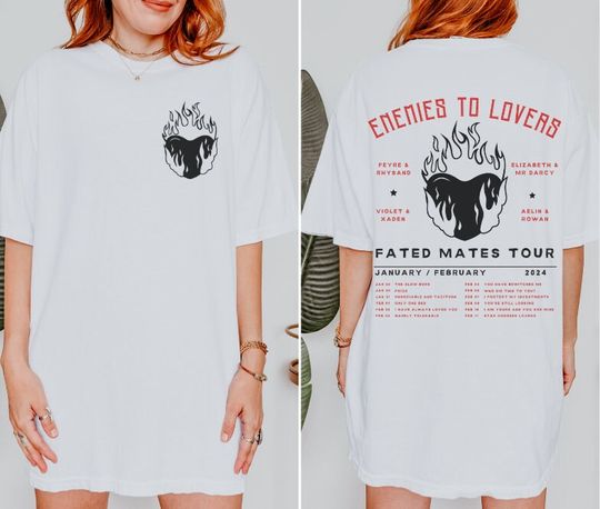 Enemies To Lovers Sarah J Maas Merch ACOTAR