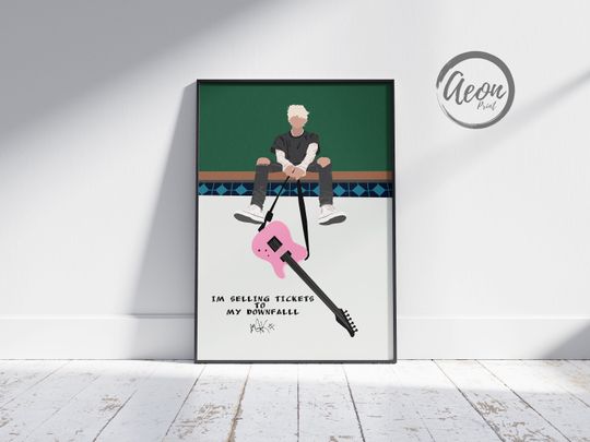 Album Poster MGK Wall Art Vertical Printed Poster Home Decor