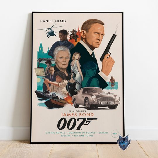 James Bond Movie Poster