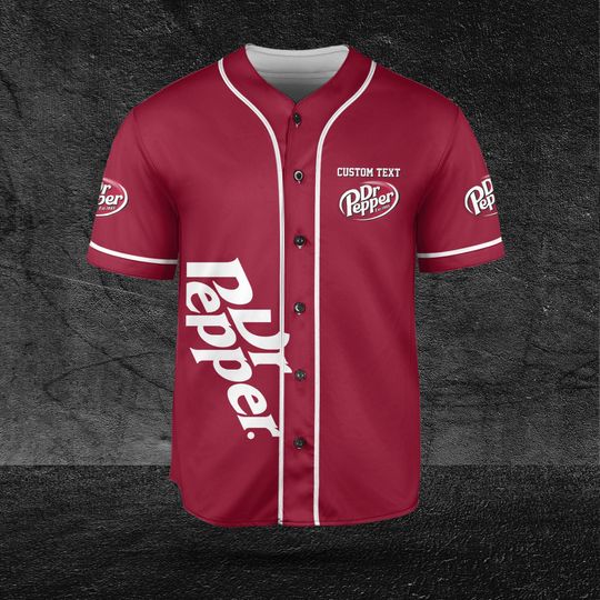 Personalized Dr.Pepper Jersey Shirt, Beer Lovers Jersey