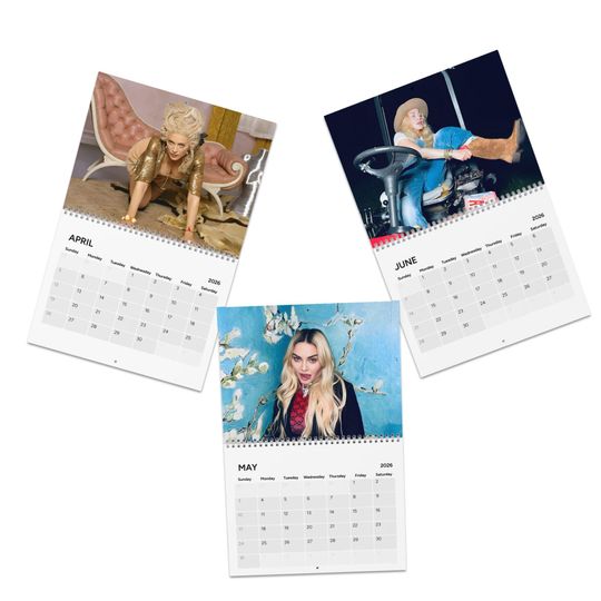 Madonna 2026 Wall Calendar | Office Supplies