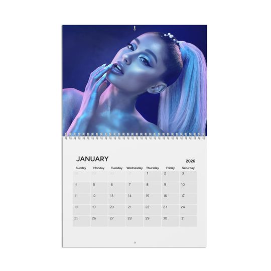 Ariana 2026 Photo Wall Calendar - Vertical Wall Calendar for Home & Office