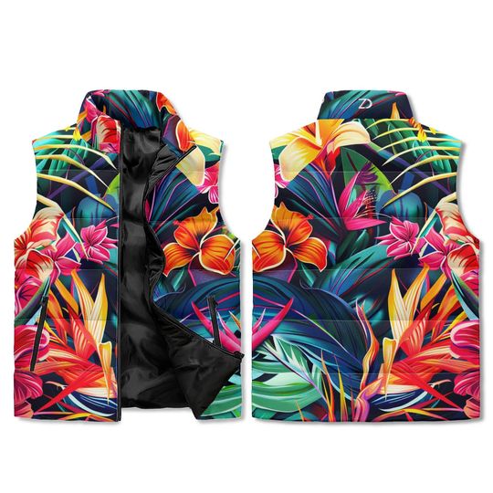 Flora Unisex Sleeveless Jacket | Winter Clothing | Gift Ideas