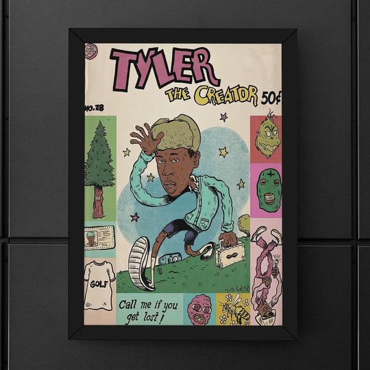 Tyler The Creator Comic Poster