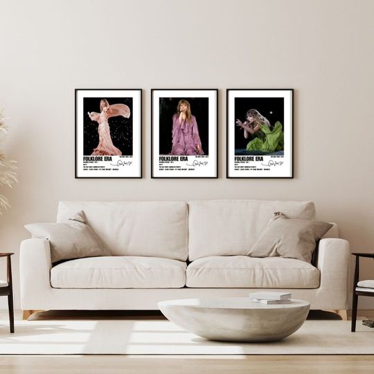 ERAS TOUR Folklore Poster