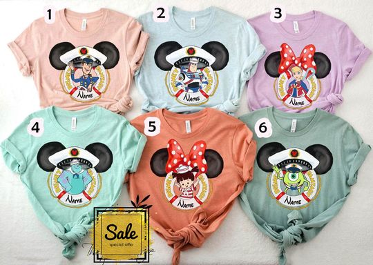 Personalized Disney Cruise Shirts, Family Matching Cruise Shirts