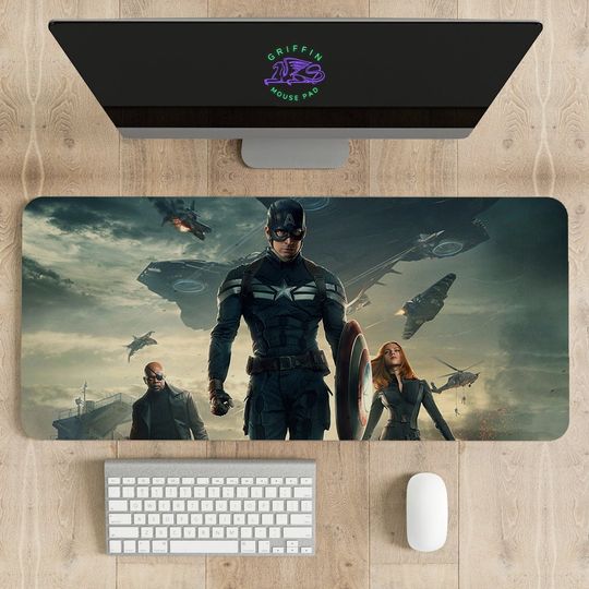 Captain America Mouse Pad