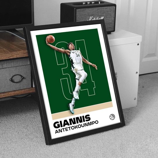 Giannis Antetoko Poster - Perfect for Fans!