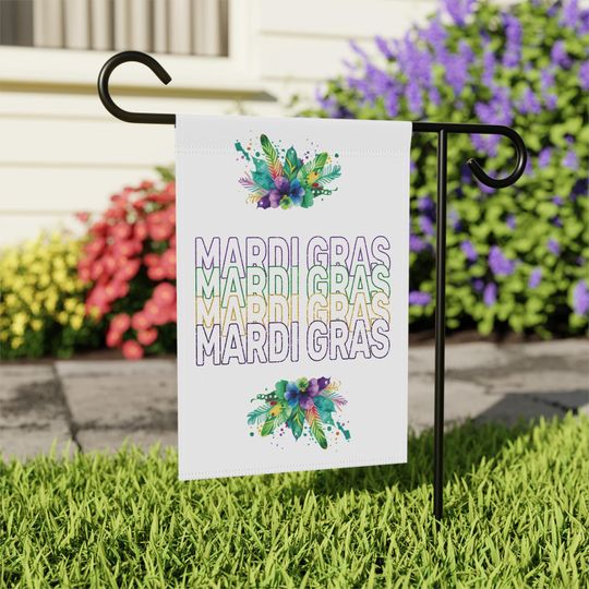 Mardi Gras - Garden & House Banner