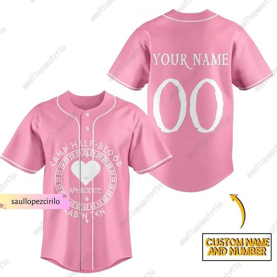 Camp Half Blood Jersey, Cabin Ten Percy Jackson Baseball Jersey