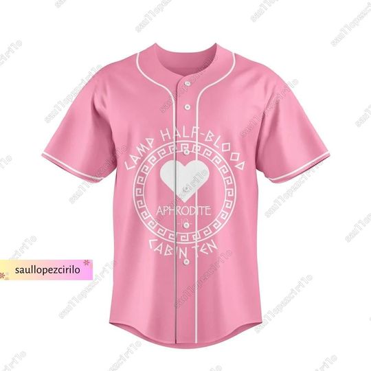 Camp Half Blood Jersey, Cabin Ten Percy Jackson Baseball Jersey