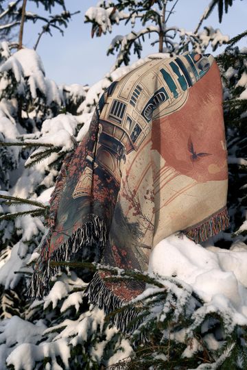 Star Wars Hand Woven Blanket | R2D2 Tapestry| Droid Poison