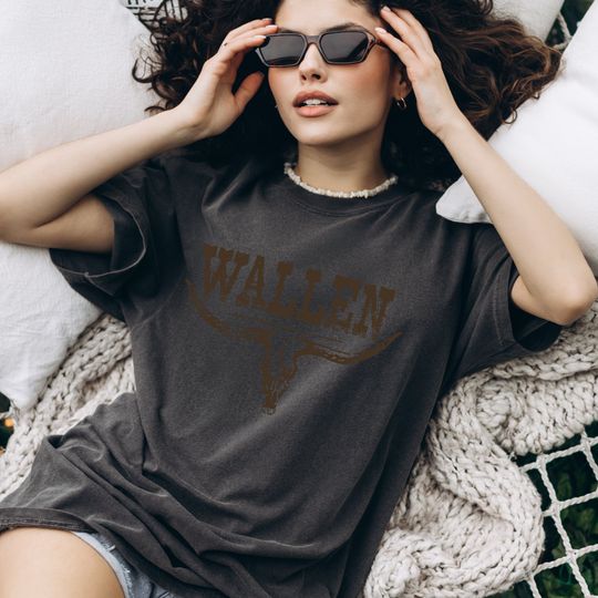 Wallen Western Tshirt, Retro Wallen Western