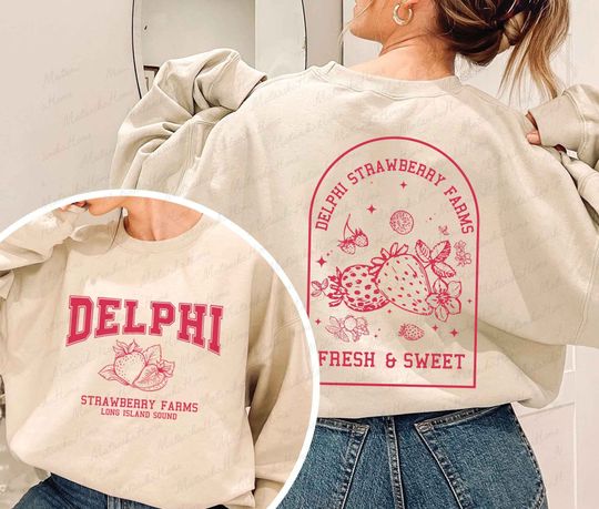 Delphi Strawberry Farms Sweatshirt , Percy Jackson The Olympians Shirt, Bookish Book Lover Gift Shirt