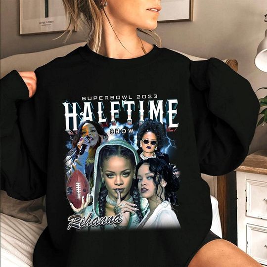 Rihanna Superbowl Tshirt, Rihanna Graphic Tee, Rihanna Tshirt, Rihanna Merch, Rihanna Super Bowl Tee