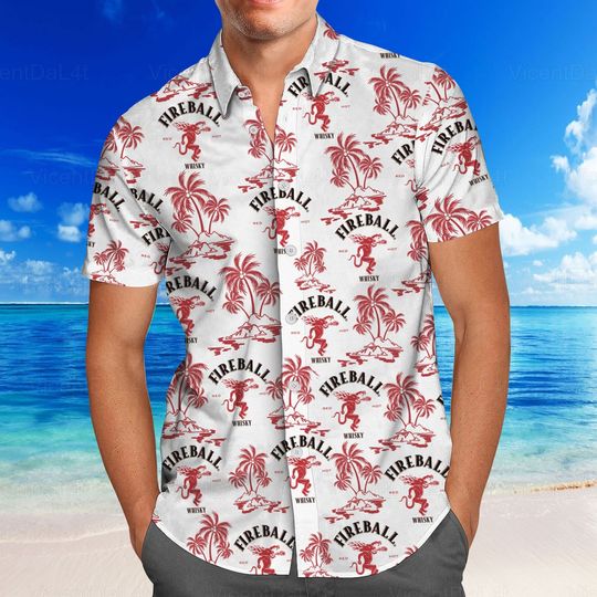 Fireball Hawaiian Shirt