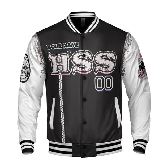 Personalized Monster University HSS Uniform Disney Baseball Jacket