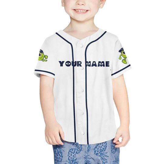 Personalize Monsters University Disney Baseball Jersey